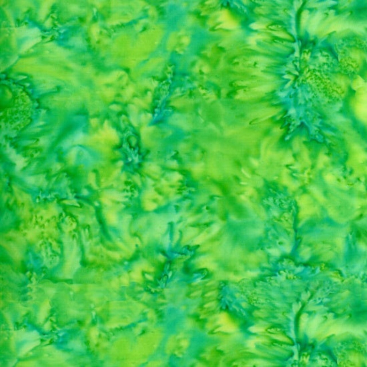Fabric Hoffman Lime Watercolor Batiks by the Quarter Yard 1895-71